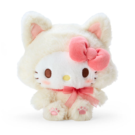 Japan Sanrio - Fluffy Pastel Cat Hello Kitty Plush Toy