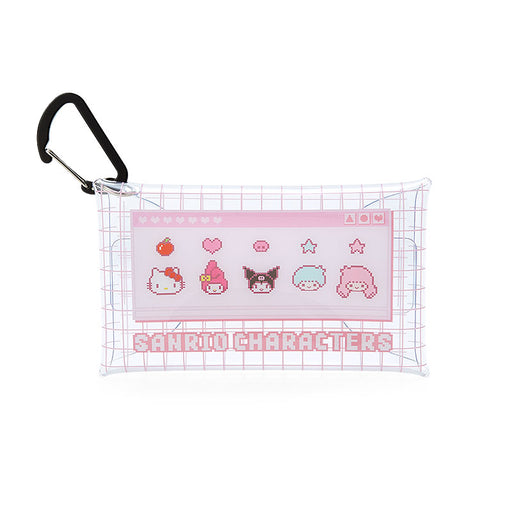 Japan Sanrio - Sanrio Characters Clear Multi Case (Color: Pink)