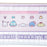 Japan Sanrio - Sanrio Characters Clear Flat Pouch (Color: Purple)