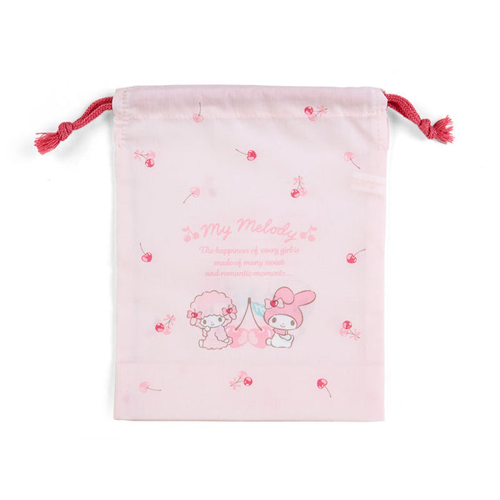 Japan Sanrio - My Melody Drawstring Bag (Size S)