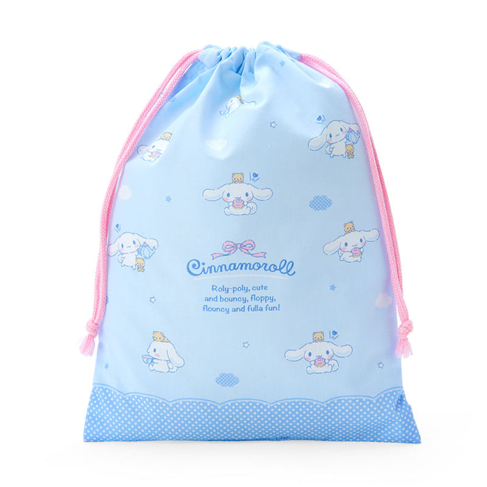 Japan Sanrio - Cinnamoroll Drawstring Bag (Size M)