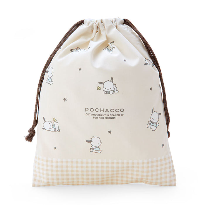 Japan Sanrio - Pochacco Drawstring Bag (Size M)