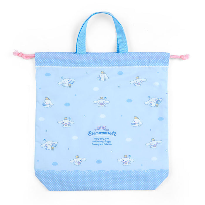 Japan Sanrio - Cinnamoroll Drawstring Bag with Handle