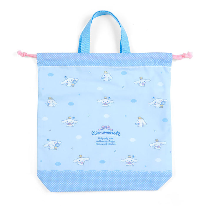 Japan Sanrio - Cinnamoroll Drawstring Bag with Handle
