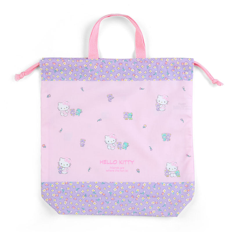 Japan Sanrio - Hello Kitty Drawstring Bag with Handle