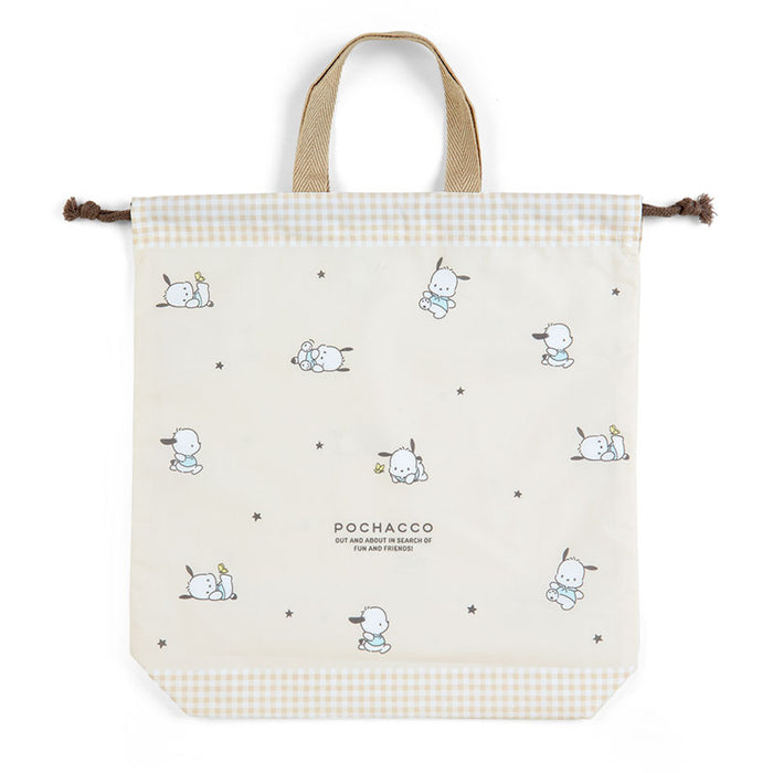 Japan Sanrio - Pochacco Drawstring Bag with Handle