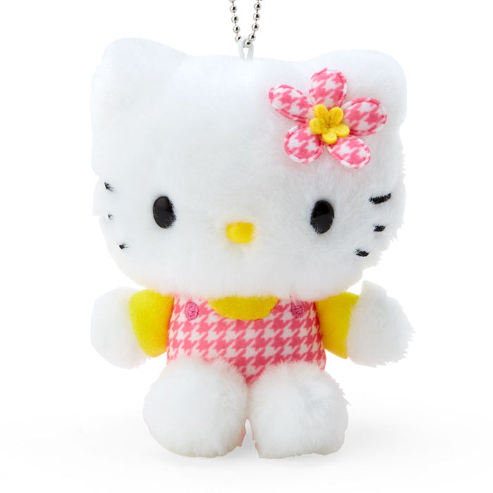 Japan Sanrio - Hello Kitty Plush Keychain (Kaohana)