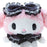 Japan Sanrio - My Melody "Girly Black" Plush Toy
