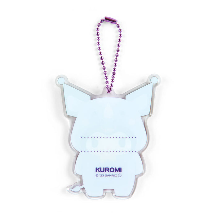 Japan Sanrio - Kuromi Acrylic Name Holder (Okaburi Animal)