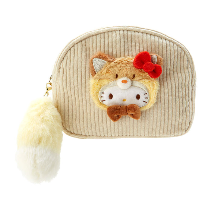 Japan Sanrio - Sanrio Forest Animal Collection x Hello Kitty Pouch