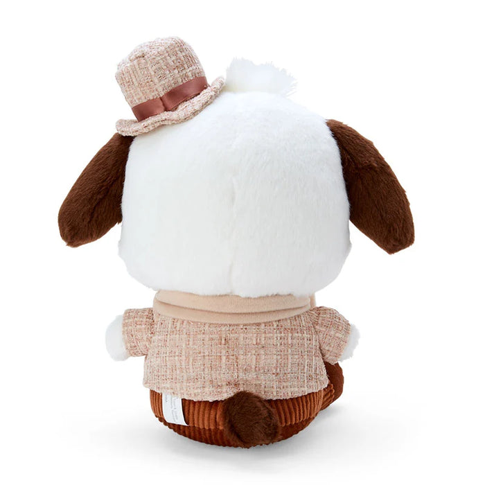 Japan Sanrio - "Winter Dress Design" x Pochacco Plush Toy