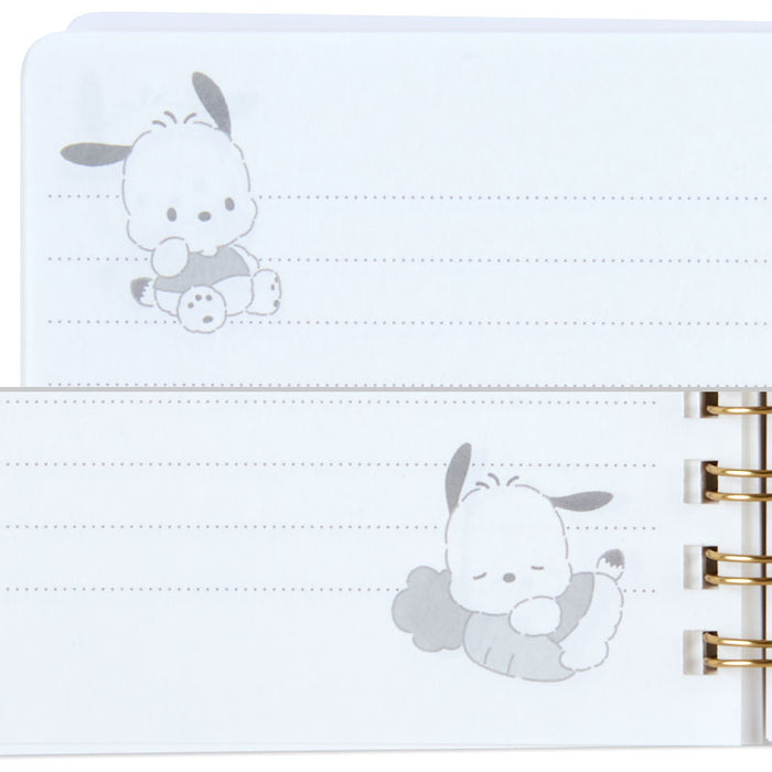 Japan Sanrio - Pochacco B6 Ring Notebook (Stuffed Toy Design Stationery)