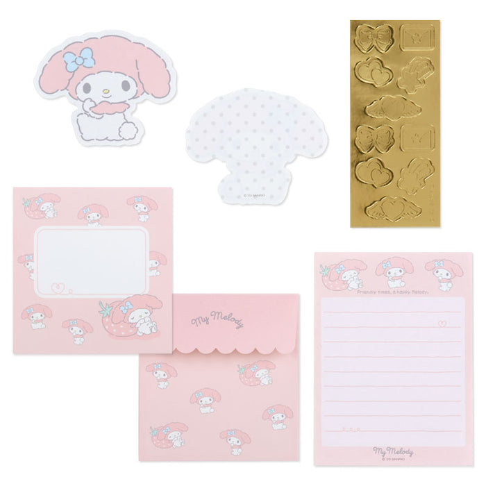 Japan Sanrio - My Melody Mini Letter Set (Stuffed Toy Design Stationery)
