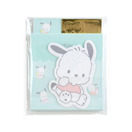 Japan Sanrio - Pochacco Mini Letter Set (Stuffed Toy Design Stationery)