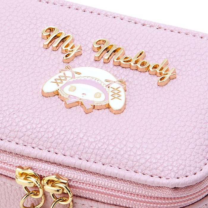 Japan Sanrio - My Melody & Kuromi Moonlit Night Merokuro Collection x My Melody Accessory Pouch