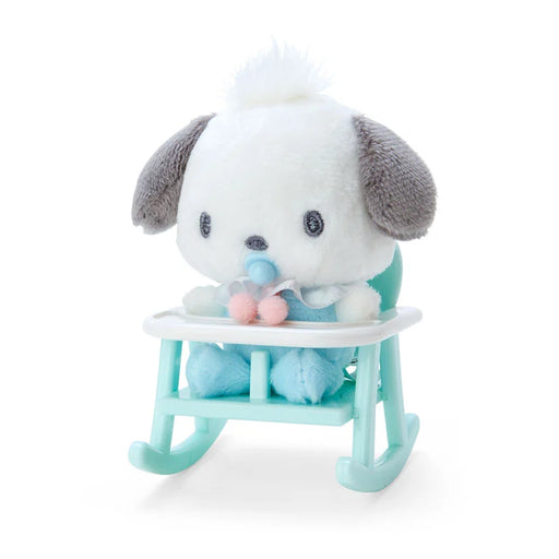 Japan Sanrio - Pochacco & Baby Chair Keychain