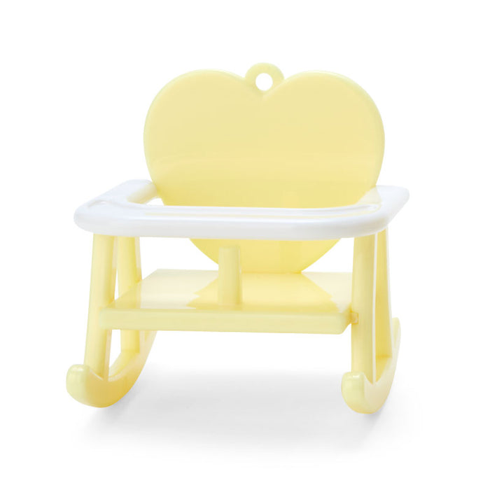Japan Sanrio - Pompompurin & Baby Chair Keychain