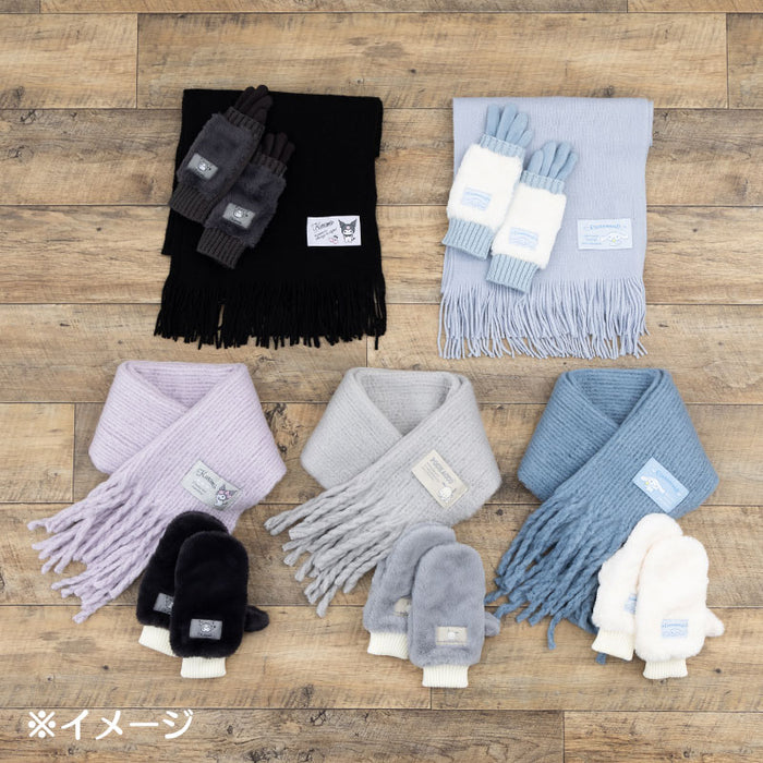 Japan Sanrio - Kuromi 3 Ways Gloves