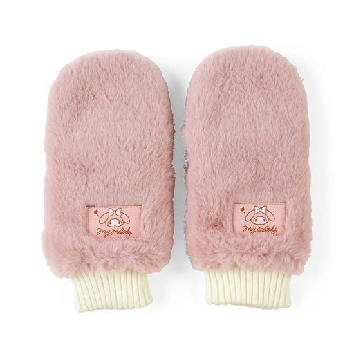 Japan Sanrio - My Melody Fake Fur Mittens for Adults