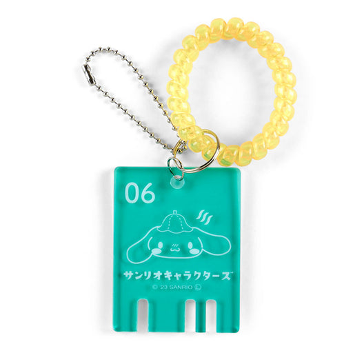 Japan Sanrio - Cinnamoroll Key Style Acrylic Charm (Hot Spring)