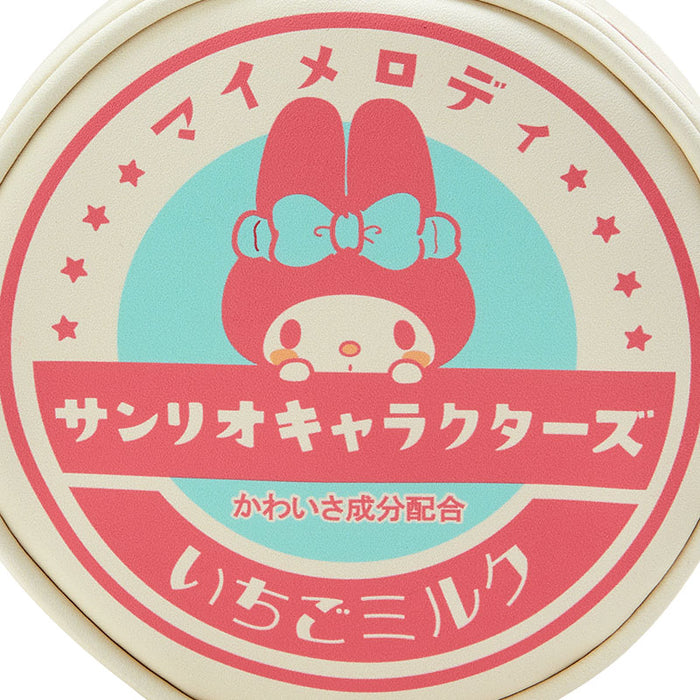 Japan Sanrio - My Melody Milk Bottle Lid Style Pouch (Hot Spring)