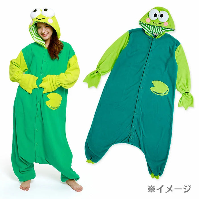 Japan Sanrio - Kero Kero Keroppi Kigurumi Room Wear for Adults