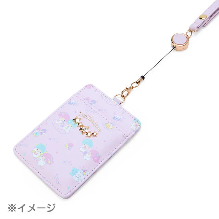Japan Sanrio - Little Twin Stars Pass Case with Reel (Color: Pink) —  USShoppingSOS