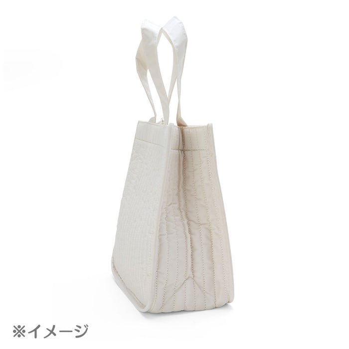 Japan Sanrio - Kuromi Tote Bag (Quilted)