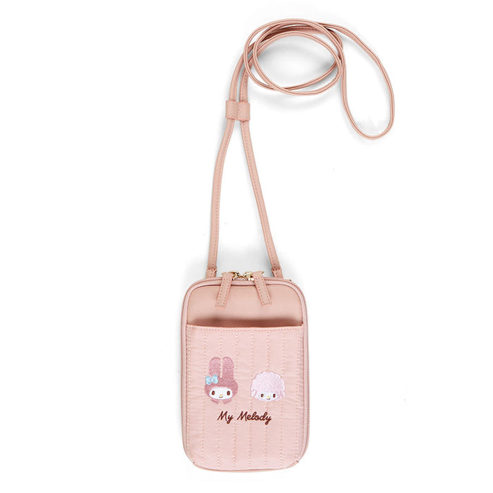 Japan Sanrio - My Melody Smartphone Shoulder Pouch (Quilted)