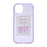 Japan Sanrio - Kuromi Efit Clear iPhone 15/14/13 Case