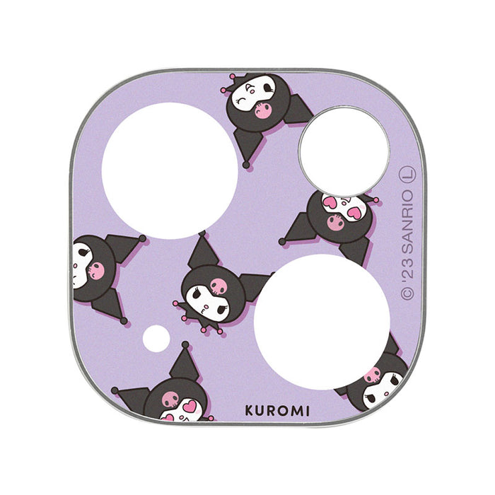 Japan Sanrio - Kuromi Camera cover compatible with iPhone 15/15 Plus/14 Plus
