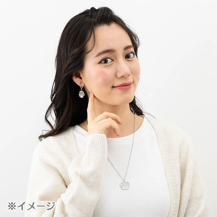 Japan Sanrio - Pochacco Necklace & Earrings Set (Forever Sanrio Fashionable Goods)