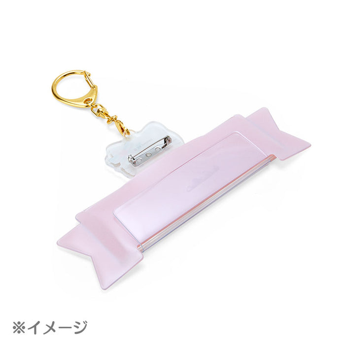Japan Sanrio - Pochacco Ginte Holder/Keychain (Enjoy Idol)