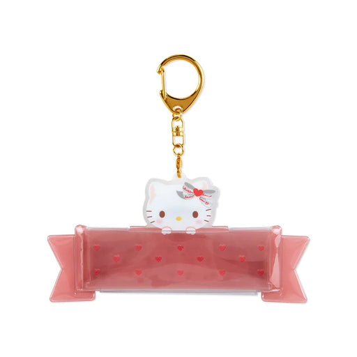 Japan Sanrio - Hello Kitty Ginte Holder/Keychain (Enjoy Idol)