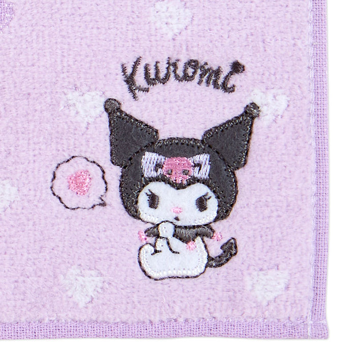 Japan Sanrio - Kuromi Petit Towel (Heart)