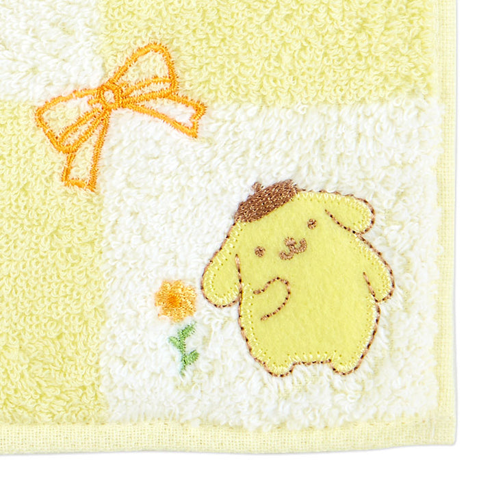 Japan Sanrio - Pompompurin Petit Towel (Block)