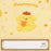 Japan Sanrio - Pompompurin Ticket File (Enjoy Idol)