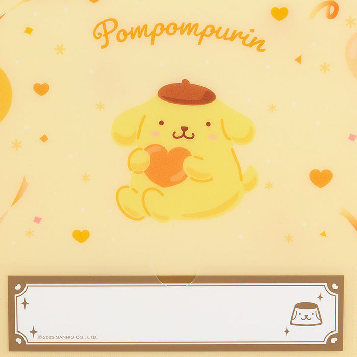 Japan Sanrio - Pompompurin Ticket File (Enjoy Idol)