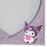 Japan Sanrio - Kuromi A4 clear file holder (Enjoy Idol)