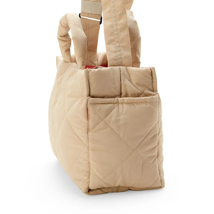 Japan Sanrio - Hello Kitty ROOTOTE Deli Quilt Bag (Color: Beige)