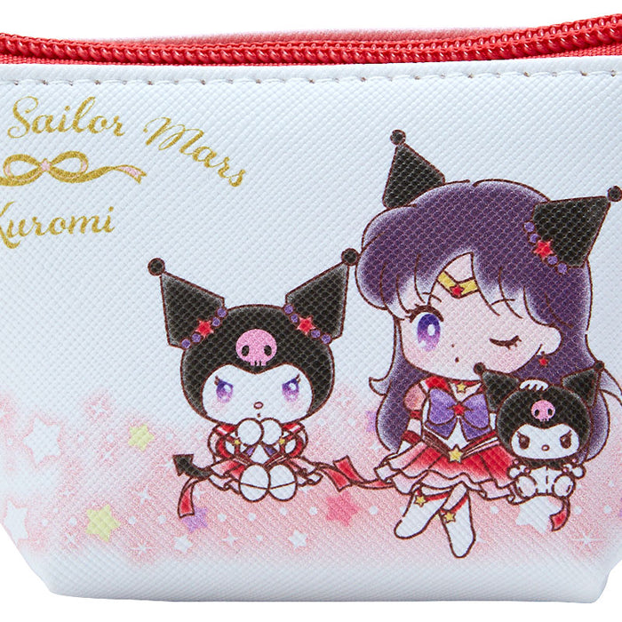 Japan Sanrio - Movie version "Sailor Moon Cosmos" Eternal Sailor Mars x Kuromi earphone pouch