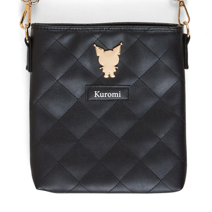 Japan Sanrio - Kuromi Quilted Smartphone Shoulder Bag