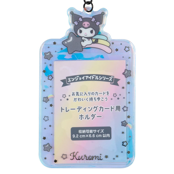 Japan Sanrio - Kuromi Trading Card Holder (Enjoy Idol Aurora)