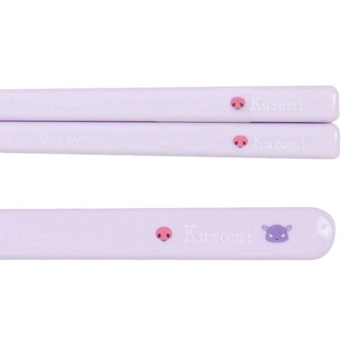 Japan Sanrio -  Kuromi Chopsticks & Spoon Set (New Life Series)