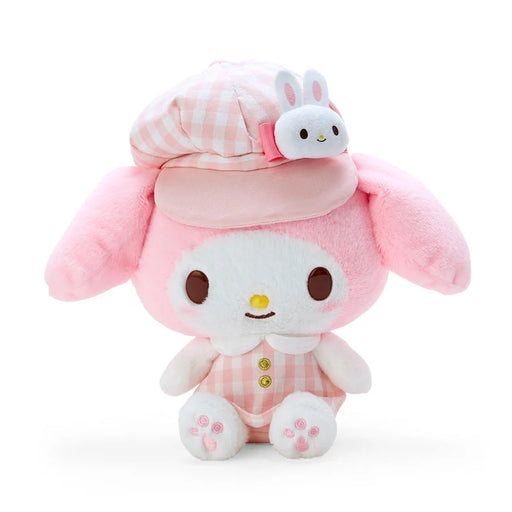 Japan Sanrio - My Melody Plush Toy Size S (Gingham Casquette)
