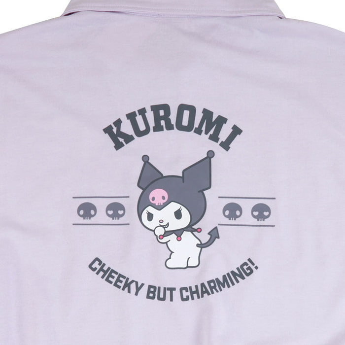 Japan Sanrio - Kuromi Half Zip Sweatshirt for Adults