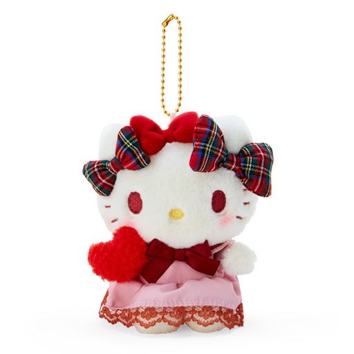Japan Sanrio - Hello Kitty Plush Keychain (Ribbon Love)