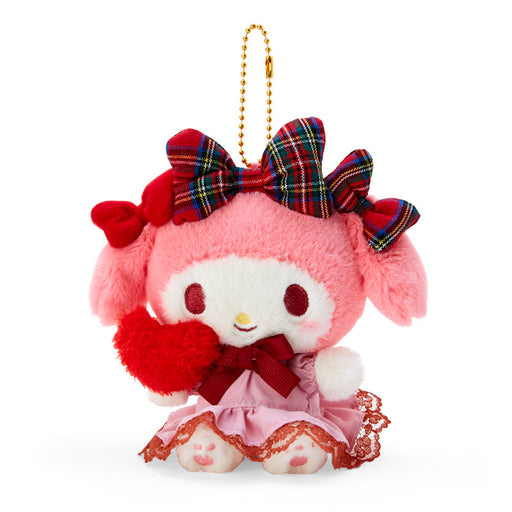 Japan Sanrio - My Melody Plush Keychain (Ribbon Love)