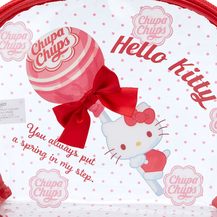 Japan Sanrio - Chupa Chups Collaboration 2nd Edition x Hello Kitty Pouch
