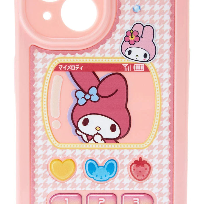 Japan Sanrio - My Melody Retro Feature Phone Style iPhone 15/14 case